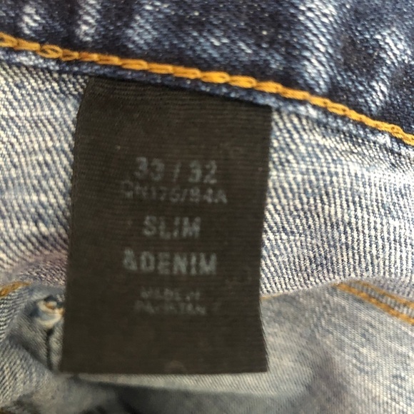 H&M Denim Distressed Jeans 33 x 32 Men's - Picture 7 of 10